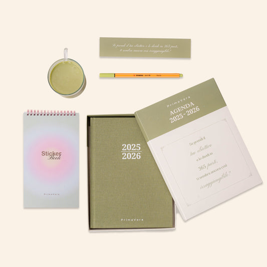 PREORDINE Kit - Agenda + Sticker Book