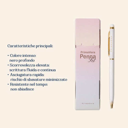 PREORDINE PrimaVera Set Penna Oro + Sticker Book