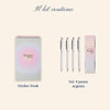PrimaVera Penna Set Argento + Sticker Book