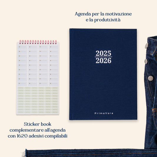 PREORDINE Kit - Agenda + Sticker Book
