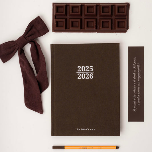 PREORDINE PrimaVera Agenda 2025/2026 Cioccolato