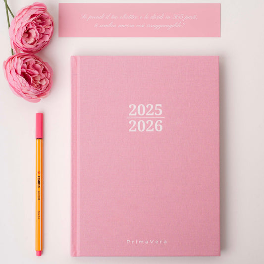 PREORDINE PrimaVera Agenda 2025/2026 Peonia