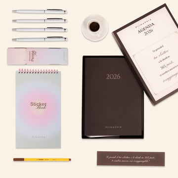 PrimaVera Svolta Kit - Agenda + Penna Set + Sticker Book