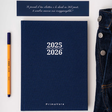 PREORDINE PrimaVera Agenda 2025/2026 Denim