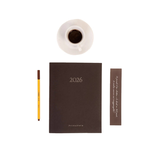 KIT PrimaVera Agenda 2026 + Sticker Book